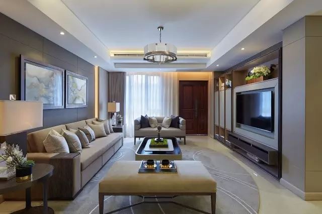 佛山市頤安&middot;天璟名庭新中式風(fēng)格四居室裝修案例