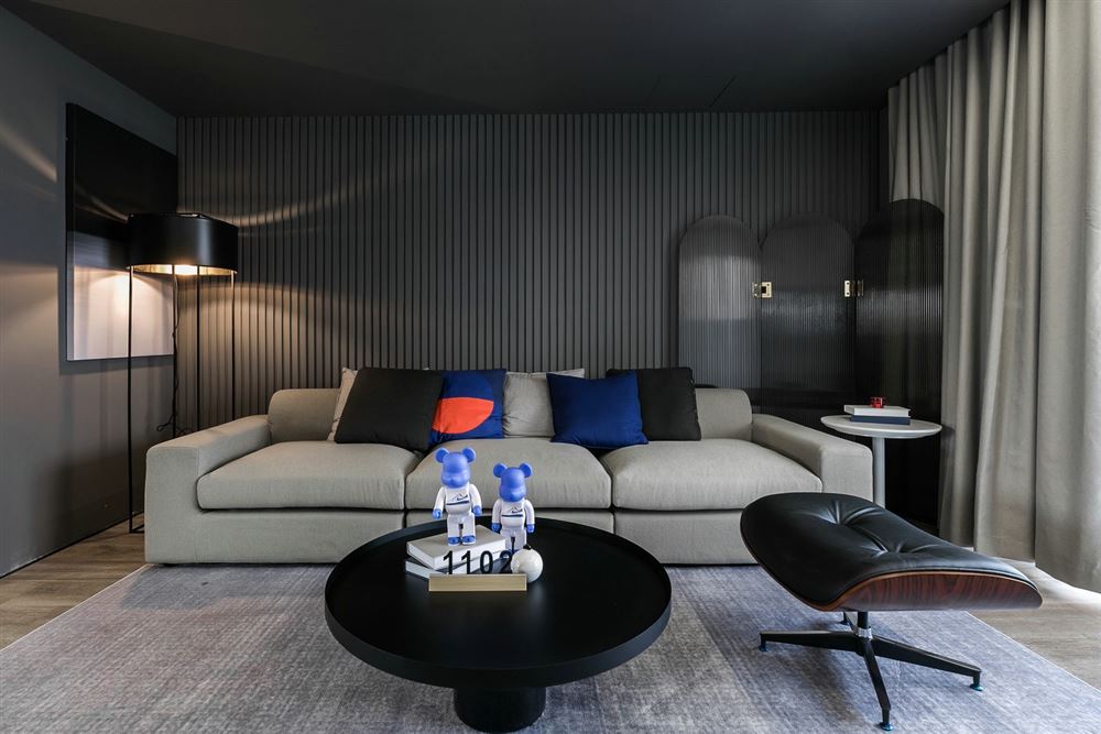 江門市美的公園天下現(xiàn)代簡約風(fēng)格三居室裝修案例