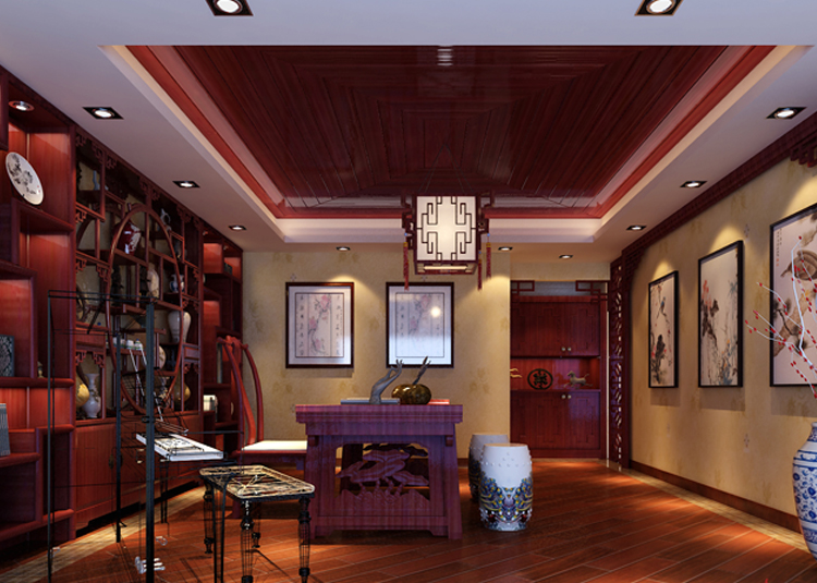 佛山市順德華潤置地廣場歐式風(fēng)格四居室裝修案例