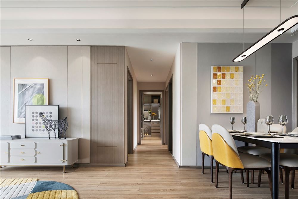 江門市碧桂園翡翠香堤北歐風格三居室裝修案例