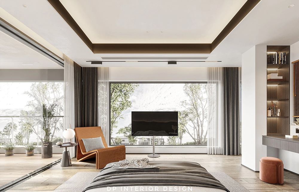 佛山市時(shí)代南灣輕奢風(fēng)格別墅裝修案例