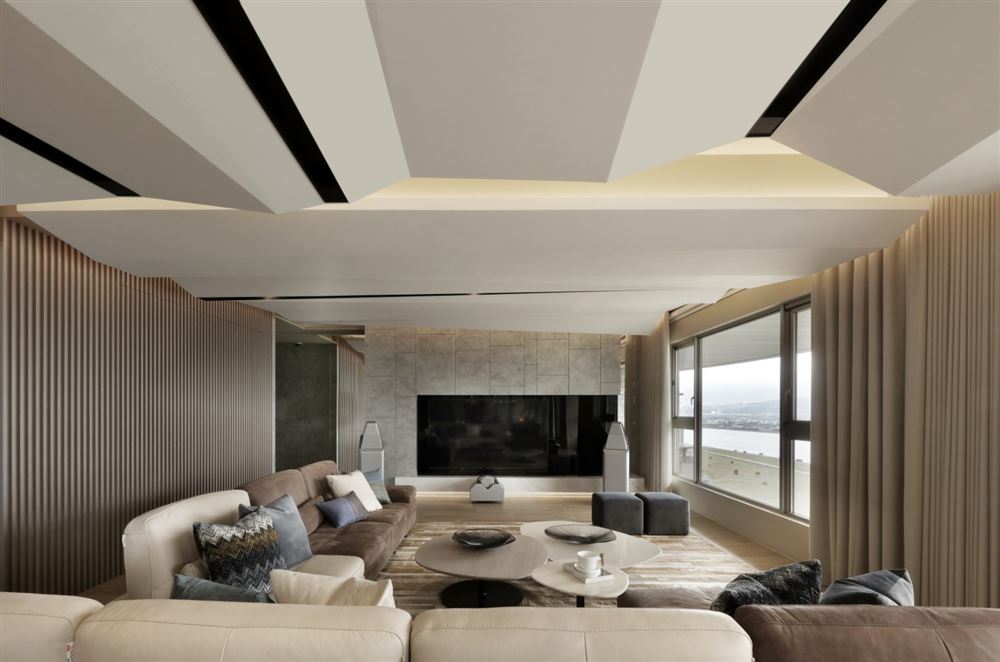 廣州市雅居樂富春山居現(xiàn)代簡約風格四居室裝修案例