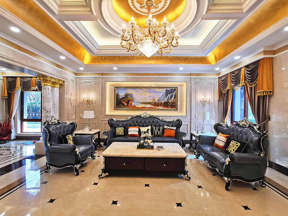 佛山市恒大&middot;酈湖城歐式風(fēng)格別墅裝修案例