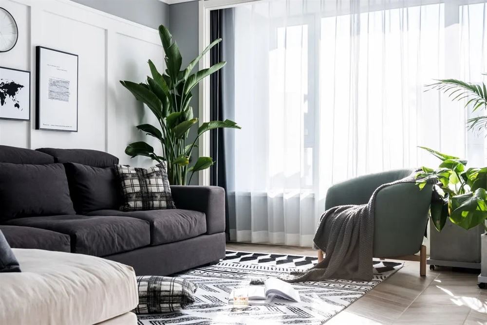 廣州市江山時(shí)代北歐風(fēng)格三居室裝修案例