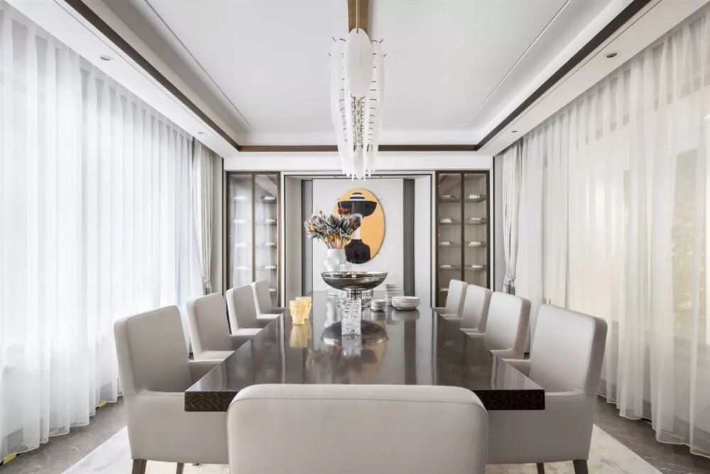 佛山市恒大雅苑輕奢風(fēng)格別墅裝修案例