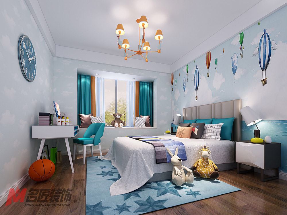 河源市鴻大城現(xiàn)代簡約風(fēng)格三居室裝修案例