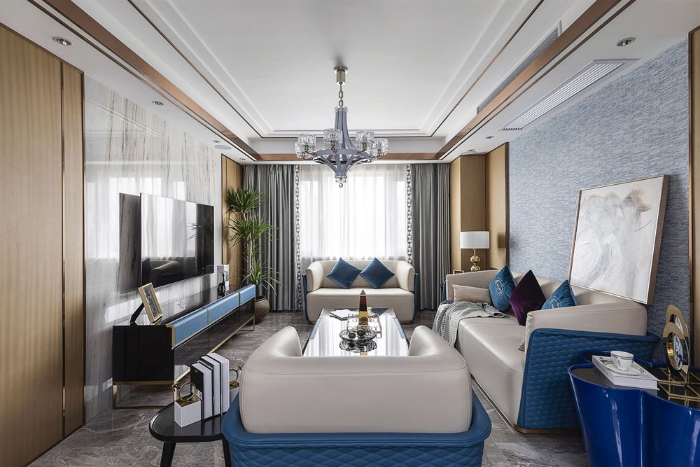 佛山市美的&middot;東樾灣歐式風(fēng)格三居室裝修案例