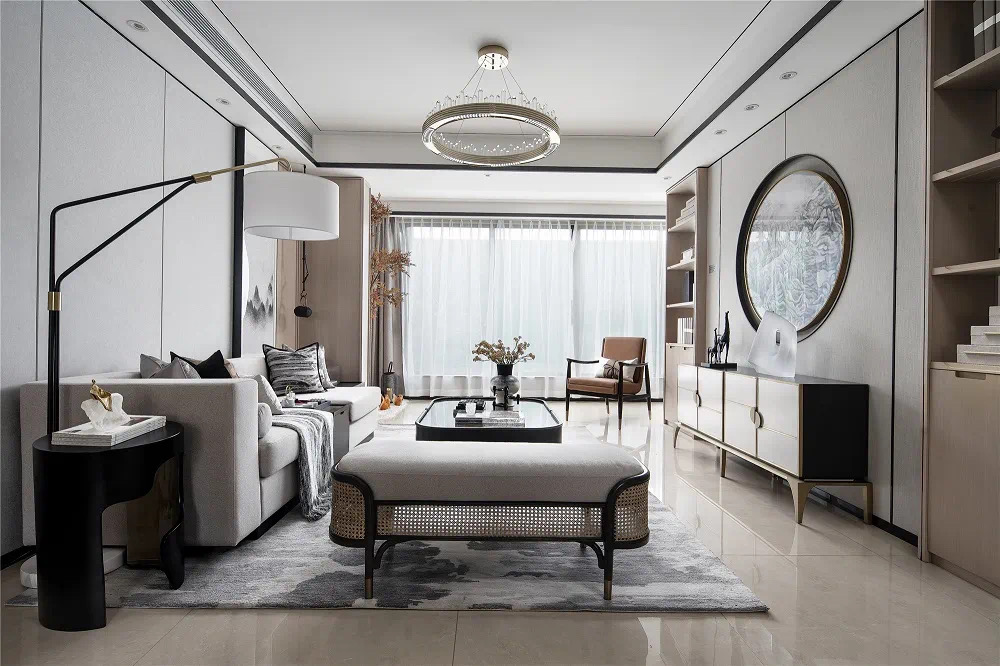 廣州101-200平米新中式風格中泰天境室內(nèi)裝修設(shè)計案例