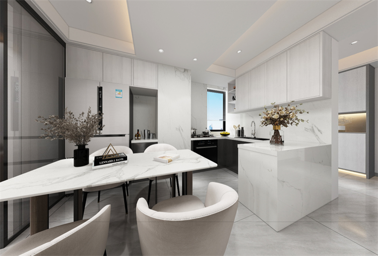 廣州市從都國(guó)際莊園別墅現(xiàn)代簡(jiǎn)約風(fēng)格三居室裝修案例