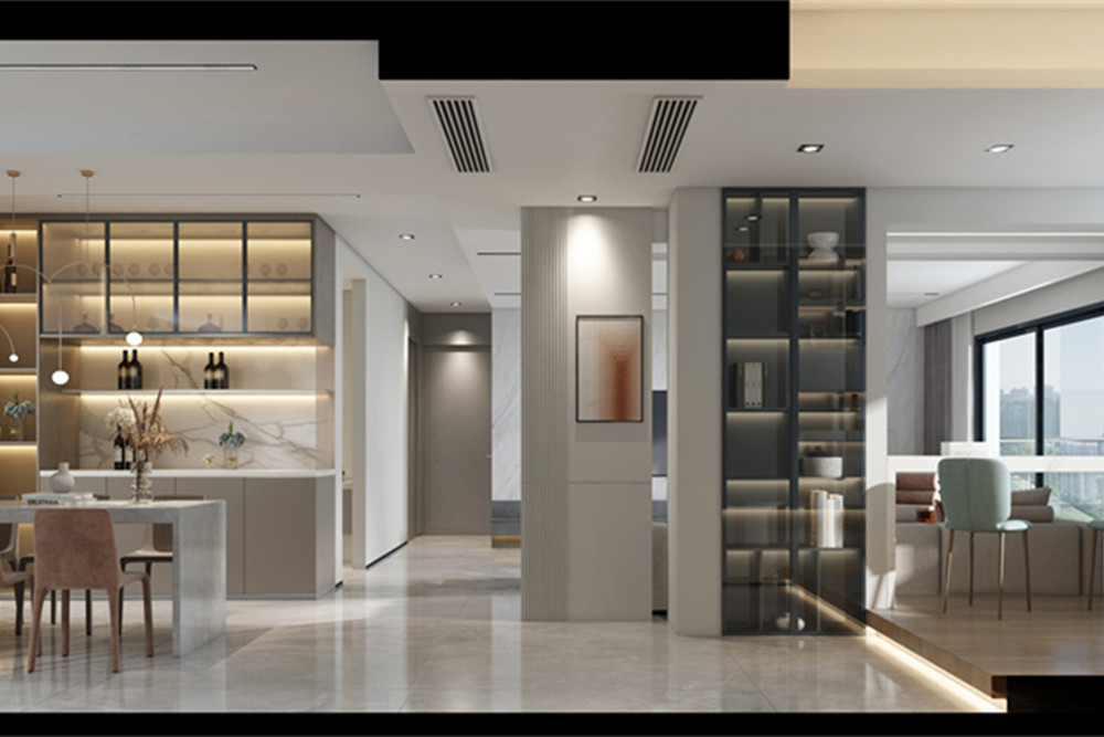 廣州市廣州星河山海灣現(xiàn)代簡(jiǎn)約風(fēng)格三居室裝修案例