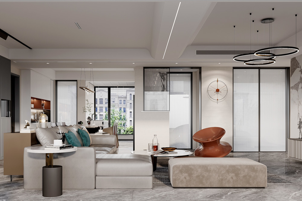 嘉興市中山花苑現(xiàn)代簡(jiǎn)約風(fēng)格三居室裝修案例