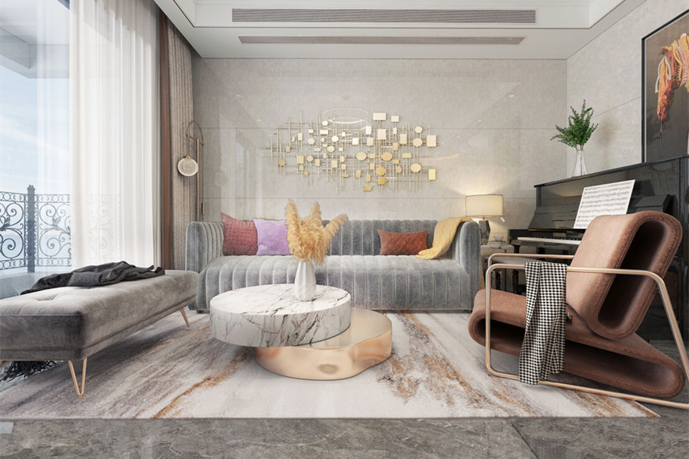 韶關(guān)市保利紫山現(xiàn)代簡(jiǎn)約風(fēng)格三居室裝修案例