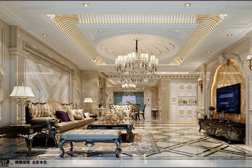 德陽301平米以上新古典風格碧桂園裝修設(shè)計效果圖