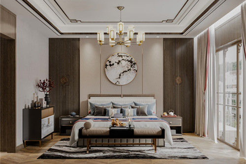 淮安301平米以上新中式風(fēng)格開源瓏城裝修設(shè)計效果圖