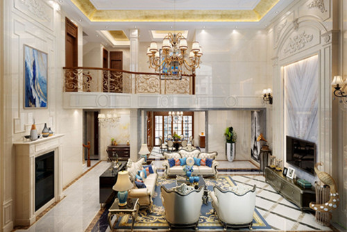 茂名市荔晶新城歐式風(fēng)格別墅裝修案例