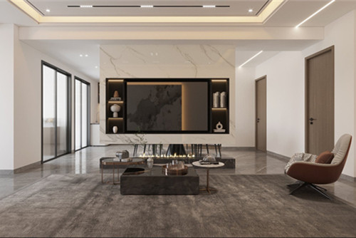 茂名市財(cái)富廣場(chǎng)(高州)輕奢風(fēng)格三居室裝修案例