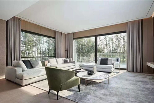 陽江市建華翡翠城現(xiàn)代簡約風(fēng)格三居室裝修案例