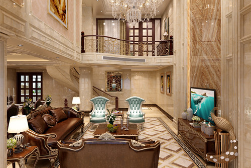 陽(yáng)江市陽(yáng)光馬德里歐式風(fēng)格別墅裝修案例