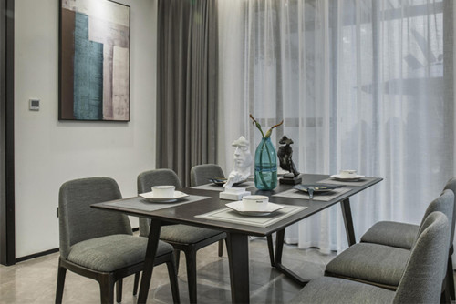 海口市海南新天地現(xiàn)代簡約風格別墅裝修案例