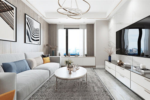 紅河哈尼族彝族自治州101-200平米輕奢風格龍湖領(lǐng)域家裝設(shè)計案例