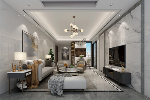 惠州市合正東部灣現(xiàn)代簡(jiǎn)約風(fēng)格三居室裝修案例