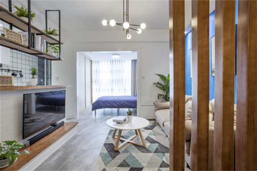 德陽100平米以下北歐風格大名城室內(nèi)設(shè)計效果圖