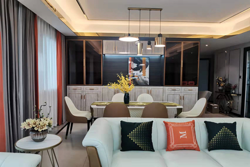 巴中市唱歌石林生態(tài)養(yǎng)生苑輕奢風(fēng)格四居室裝修案例