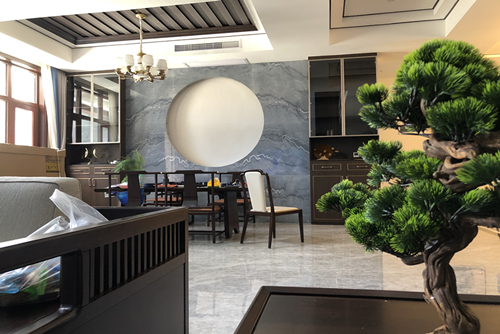 巴中市唱歌石林生態(tài)養(yǎng)生苑新中式風(fēng)格別墅裝修案例