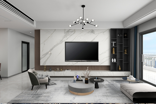 江門市明泰城現(xiàn)代風(fēng)格復(fù)式裝修案例