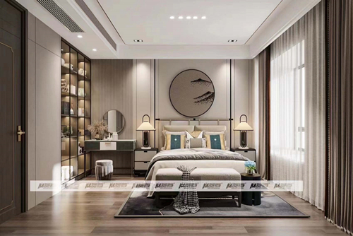 衢州市渡口小區(qū)現(xiàn)代風(fēng)格四居室裝修案例