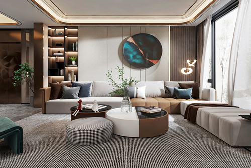 河源市東江灣&middot;名門世家現(xiàn)代簡約風(fēng)格四居室裝修案例