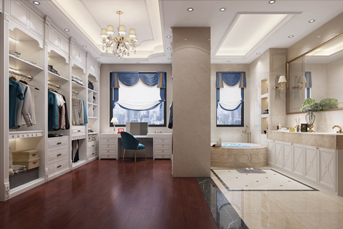 ?？谑心蠂崴钩菤W式風(fēng)格別墅裝修案例