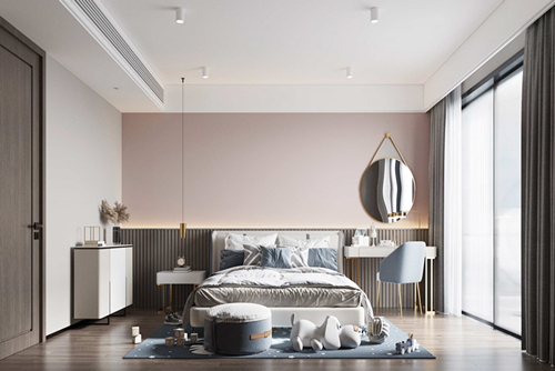 ?？谑辛_牛山玖悅臺現(xiàn)代簡約風格別墅裝修案例