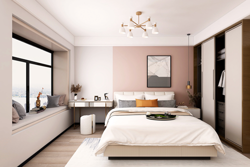 ?？谑辛_牛山玖悅臺現(xiàn)代風格四居室裝修案例