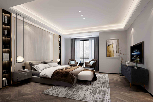 嘉興市當(dāng)代和山悅MOMA現(xiàn)代簡(jiǎn)約風(fēng)格復(fù)式裝修案例