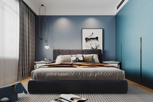 江門市東方豪苑歐式風格三居室裝修案例