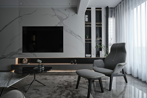 中山市城果&middot;潤和花園現(xiàn)代簡約風格三居室裝修案例