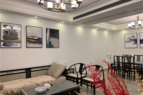 中山市雅居樂萬象郡2期現(xiàn)代簡約風(fēng)格三居室裝修案例