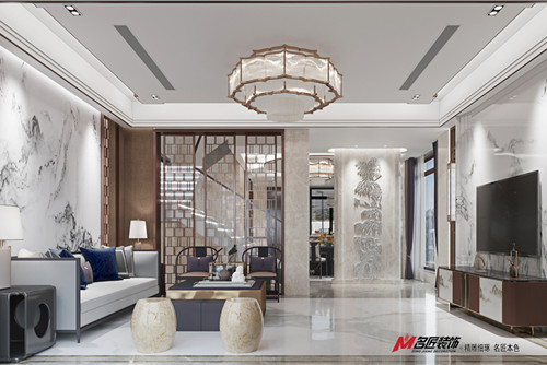 江門市雁山豪苑現(xiàn)代簡約風(fēng)格別墅裝修案例