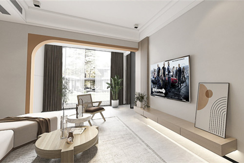 莆田市必盛鼎秀苑現(xiàn)代簡約風(fēng)格三居室裝修案例