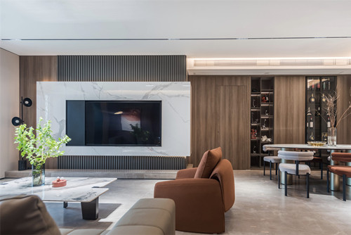 海口市海鑫城現(xiàn)代簡約風格四居室裝修案例