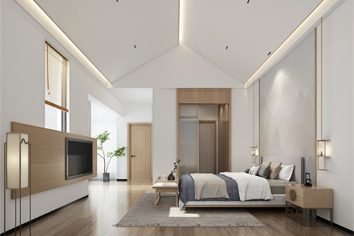 ?？谑斜＠醒牒０冬F(xiàn)代簡約風格三居室裝修案例