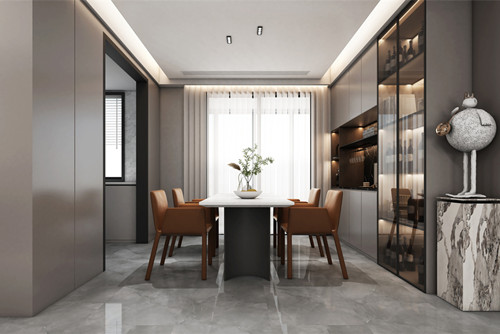 潮州市碧桂園&middot;天璽灣(潮州)現(xiàn)代簡約風格三居室裝修案例