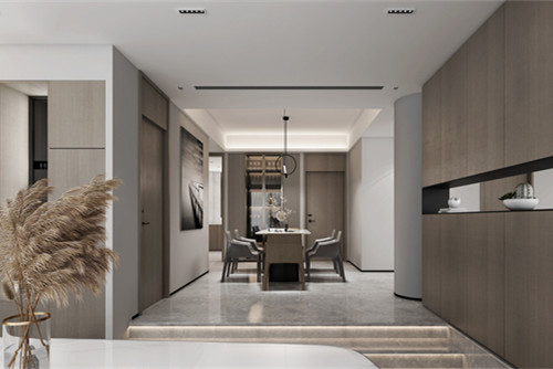 ?？谑斜＠醒牒０冬F(xiàn)代簡約風格三居室裝修案例