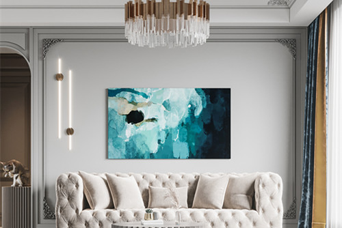 廣州市景新國際輕奢風格二居室裝修案例