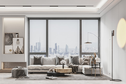 廣州市富力天朗明居現(xiàn)代簡(jiǎn)約風(fēng)格三居室裝修案例