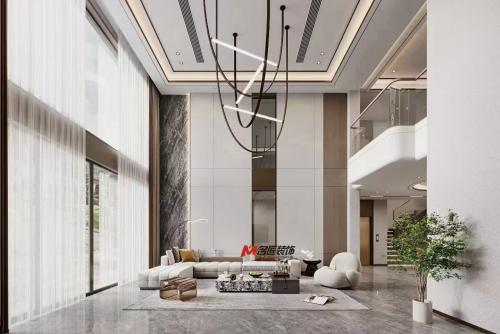 陽江市核電陽光園田園風(fēng)格三居室裝修案例