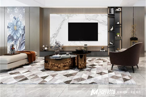 汕頭市御園現(xiàn)代簡(jiǎn)約風(fēng)格三居室裝修案例