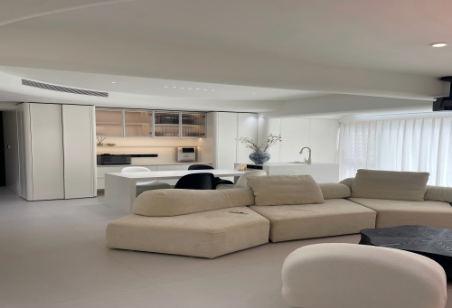 139㎡微法式奶油風(fēng)，入目皆是軟糯與溫柔